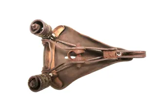 INDIAN Ledersitz Sattel Seat Saddle Motocycles Bicycle BROOKS Vintage Antique OEM Rarität sehr selten - Bild 9