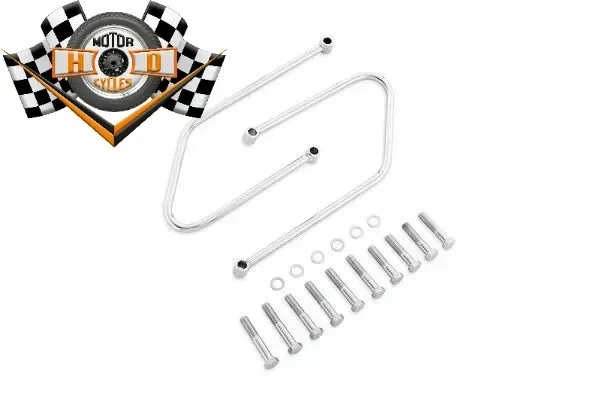 Harley Satteltaschen Träger Saddle Bag Support Kit NOS 91790-84 Evo Softail FL X - Bild 1