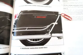 Original Harley Davidson Satteltaschenträger Nostalgic Saddlebag Support Kit 91286-10 TC Touring Road King - Bild 6