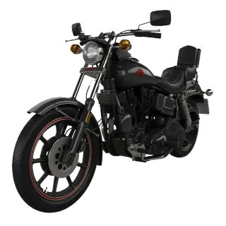 Original Harley-Davidson Gabelcover Vintage Decal Tripple Trees Fork Cover NOS 45771-80 FXB Shovelhead FXB - Bild 2