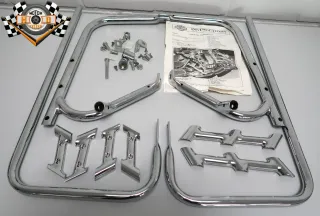 Original Harley-Davidson Koffer-Reling Triple Rail Saddlebag Kit NOS 90845-93 EVO Touring FLT FLHT - Bild 1