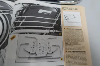 Original Harley-Davidson Koffer-Reling Triple Rail Saddlebag Kit NOS 90845-93 EVO Touring FLT FLHT - Bild 4