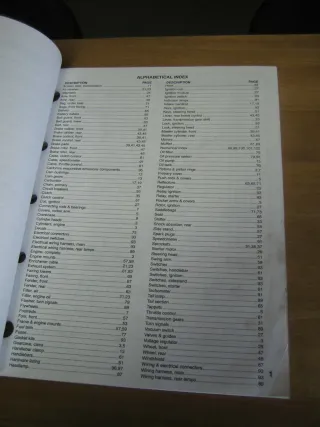 Harley Teilebuch Parts Catalog Buell 1997-1998 S3 S3T Thunderbolt OEM 99570-98Y - Bild 2