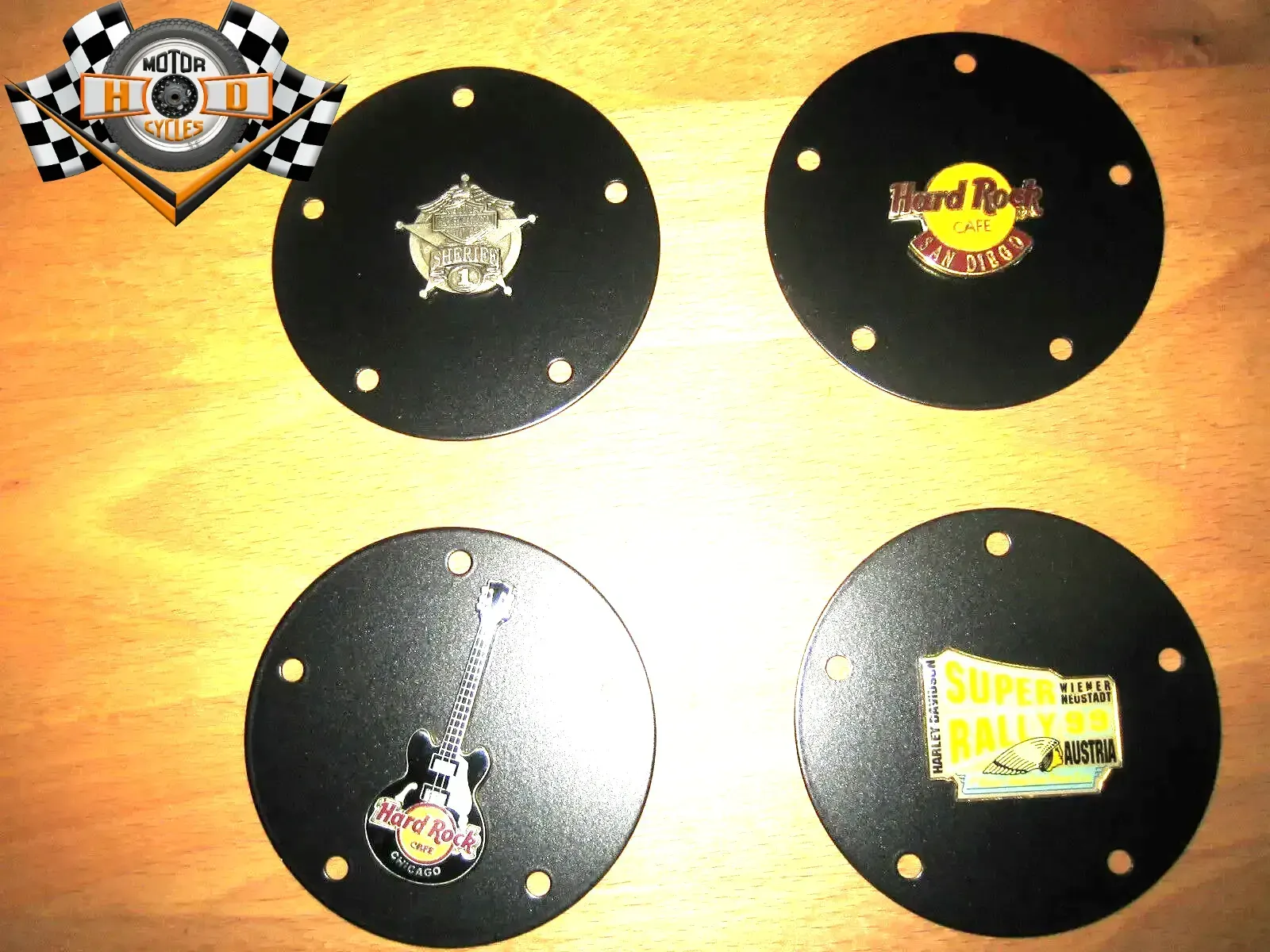 Point Cover Zündungsdeckel Zünddeckel Harley 5 Loch TwinCam Dyna Softail Touring - Bild 1