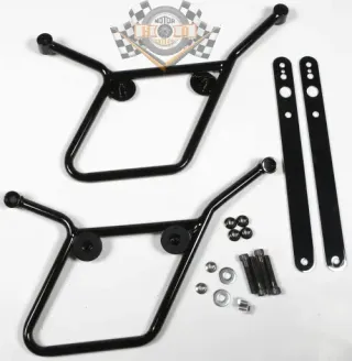 Harley NC Satteltaschenhalter Hardware Kit Saddlebag Evolution Twin Cam Softail ab 1984 - Bild 1