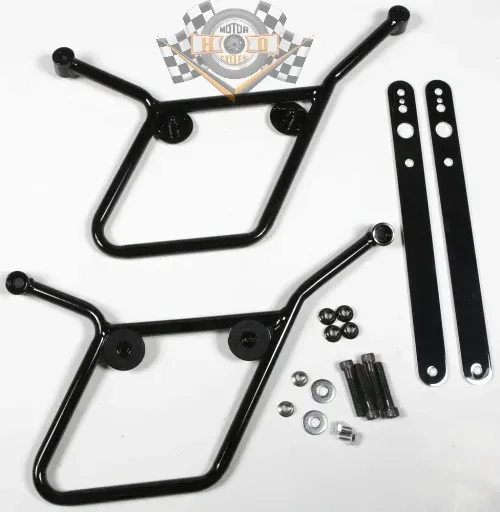 Harley NC Satteltaschenhalter Hardware Kit Saddlebag Evolution Twin Cam Softail ab 1984 - Bild 1