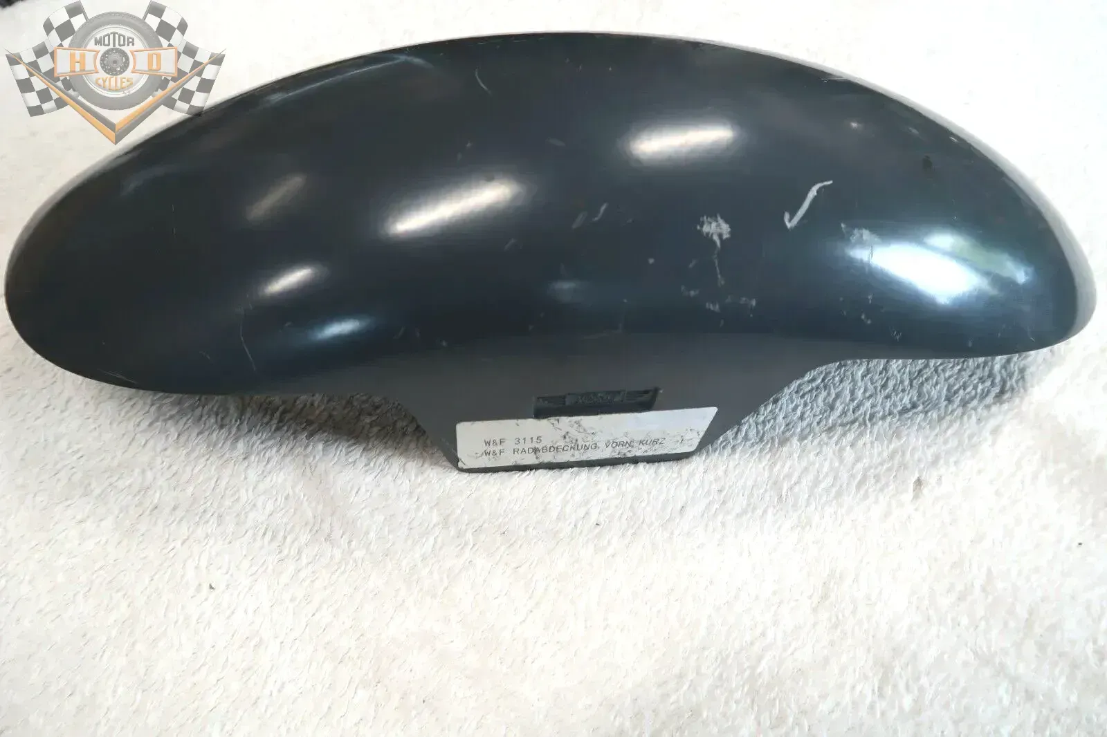 Harley GFK Frontfender Schutzblech W&F Dyna V-Rod XL FL Softail Shovel Sportster - Bild 1