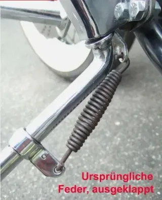 Original Harley-Davidson Seitenständer Federn 50039-84 Jiffy stand spring kit FLST FX EVO Softail - Bild 3