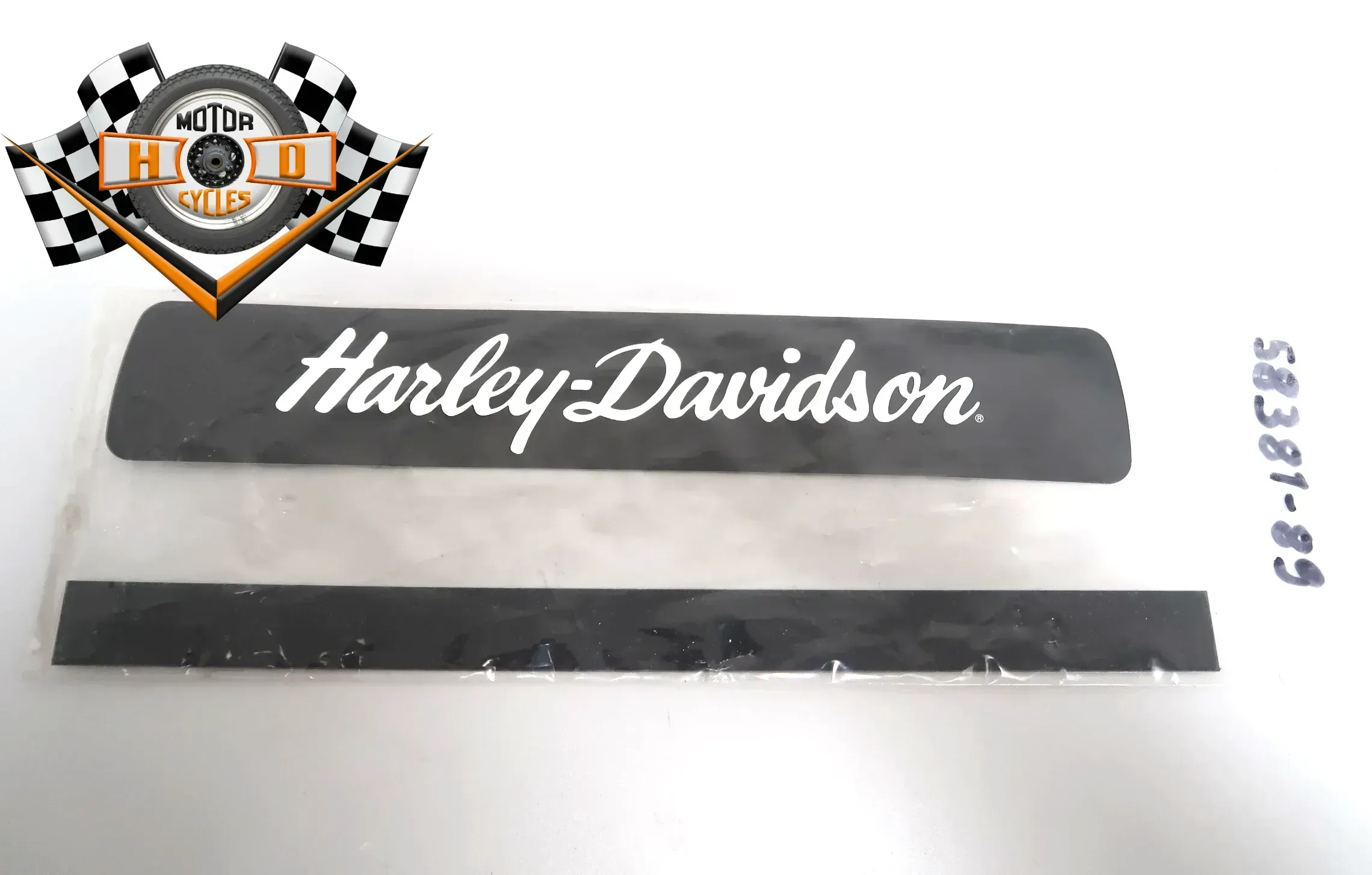 Original Harley-Davidson Aufkleber Name Plate Tour Pak NOS 58381-89 Shovelhead EVO Touring FLTC - Bild 1