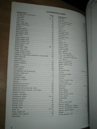 Harley Teilebuch Parts Catalog Buell 1999 Thunderbolt S3 OEM 99570-99Y - Bild 2