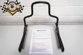 Original Harley-Davidson Hold Fast Sissybar kurz schwarzglänzend NOS 52300441 Softail M8 FLFB FXBR - Bild 1
