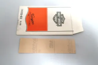 Original Harley-Davidson Koffer/Satteltasche Aufkleber Decal Saddlebag NOS 14053-83 Touring FXR - Bild 2