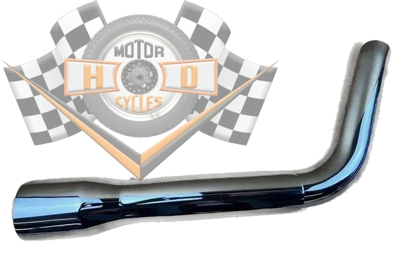 Harley Hitzeschild NOS Rear Exhaust Pipe Heat Shield 65808-90 Softail EVO FLSTF - Bild 1