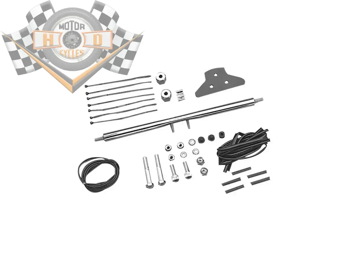 Original Harley Blinkerbefestigungssatz Rear turn signal relocation kit 68512-89 EVO XL - Bild 1