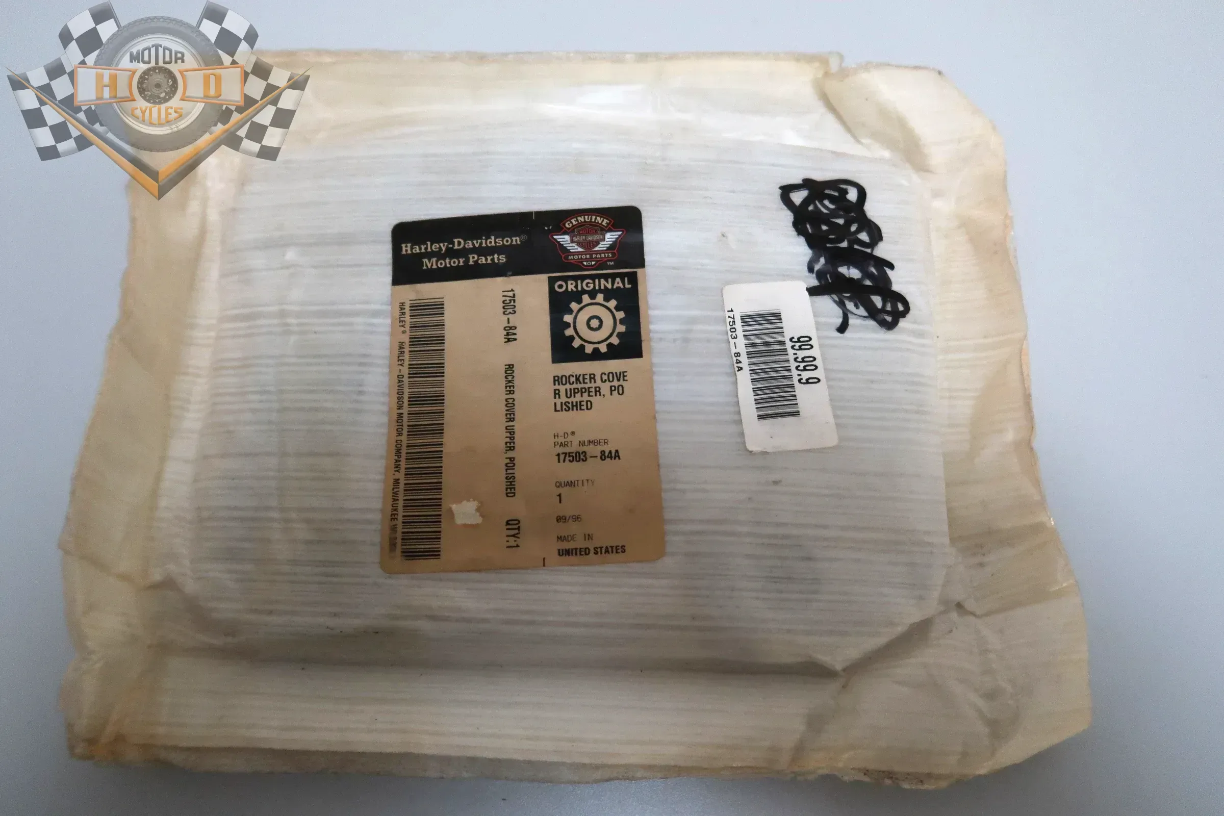Original Harley Kipphebeldeckel Rocker Cover Upper Polished NOS 17503-84A Evolution Touring Softail FXR - Bild 1