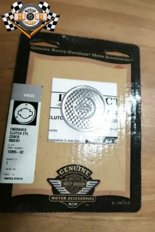 Harley VRSC Clutch Cyl Cover Insert 13895-02 Kupplungsdeckeleinsatz V-Rod VRSCA - Bild 1