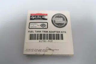 Original Harley Halter Tankemblem Fuel Tank Trim Adapter Kit NOS 61781-91T Panhead Shovel - Bild 3