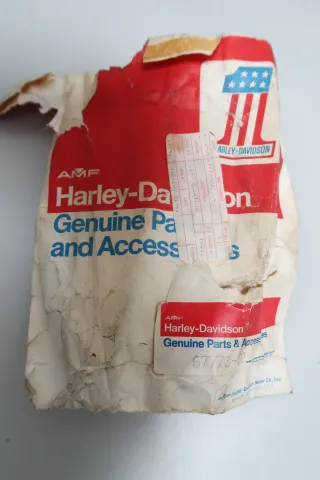 Original Harley Davidson Gabelabdeckung Lower Triple Tree Cover NOS 67773-80 Shovelhead EVO FLH - Bild 2