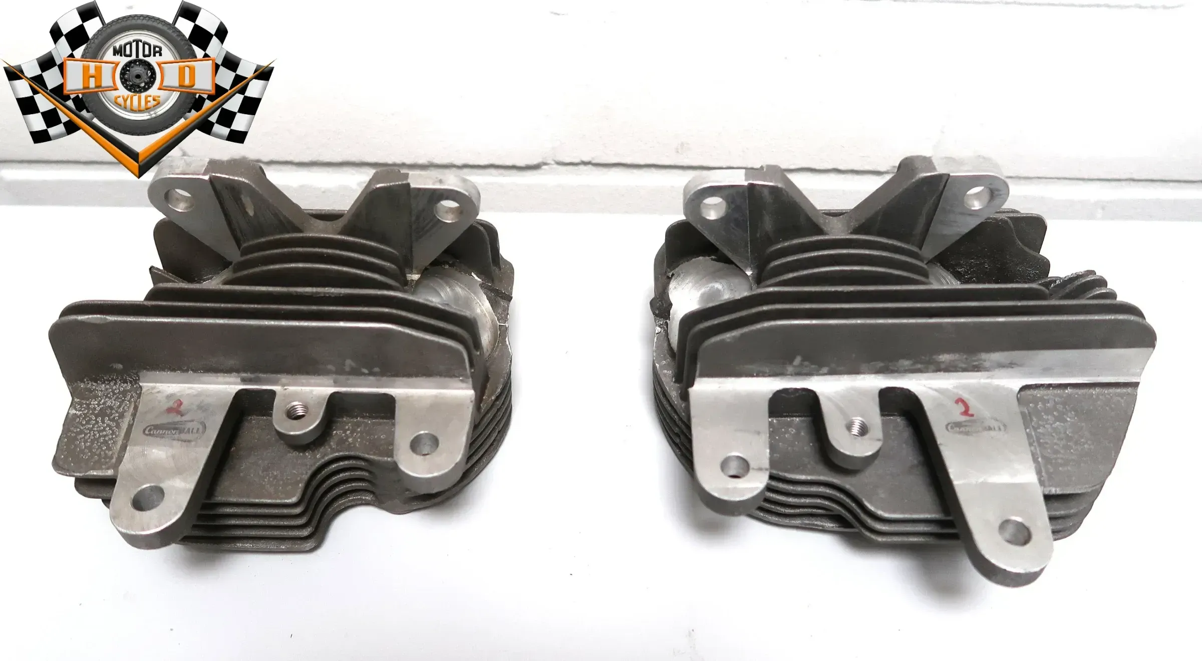 Harley Zylinderköpfe Cylinder Heads Front Rear Knucklehead Köpfe FL EL Big Port - Bild 1