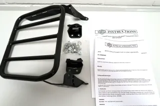 Original Harley-Davidson Sport Gepäckträger HoldFast Sissybar NOS 50300127 M8 Softail FLFB FXBR - Bild 3