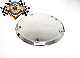 Original Harley-Davidson Kupplungsdeckel Derby Cover 60769-06 Chrom Twin Cam Fat Bob Dyna Softail - Bild 1